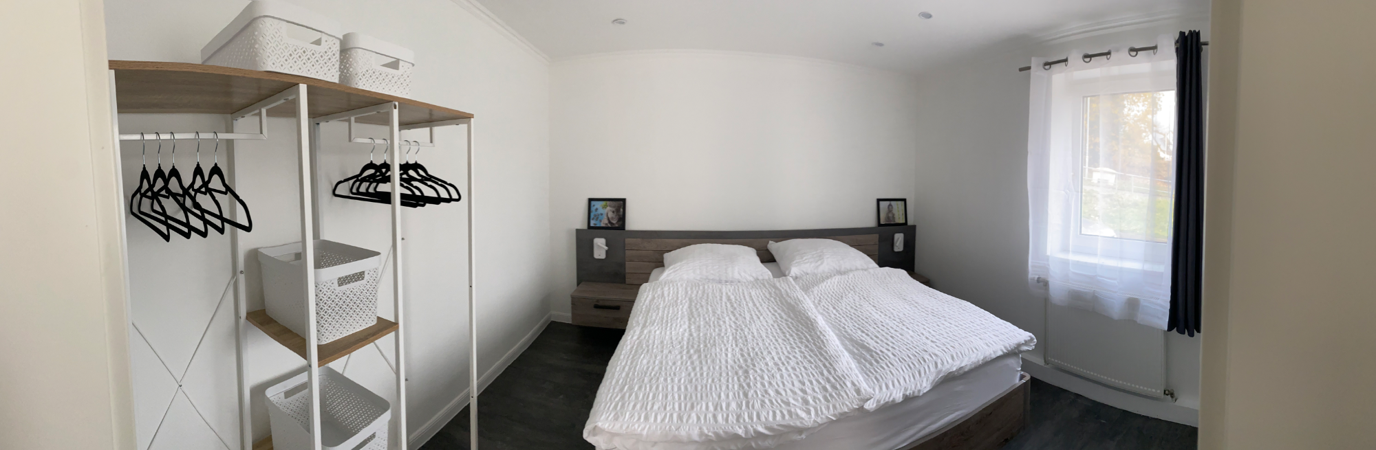 Schlafzimmer Küstenquartier Pepper