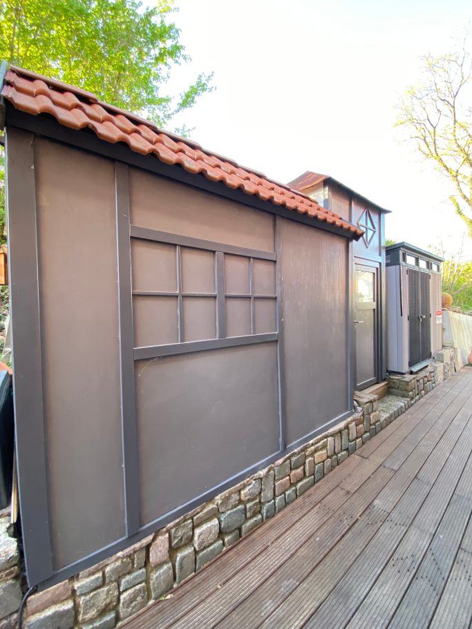 Aussen-Sauna