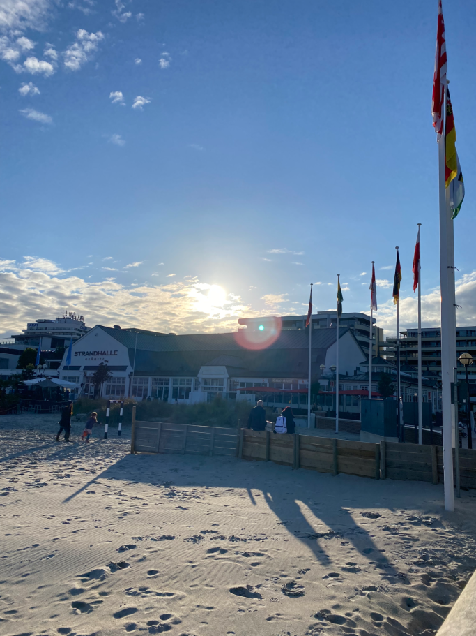 Blick von der Seebrücke